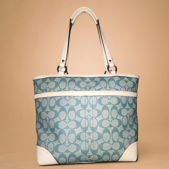 Coach Chelsea Heritage Monogram Tote - Picture 5 of 11